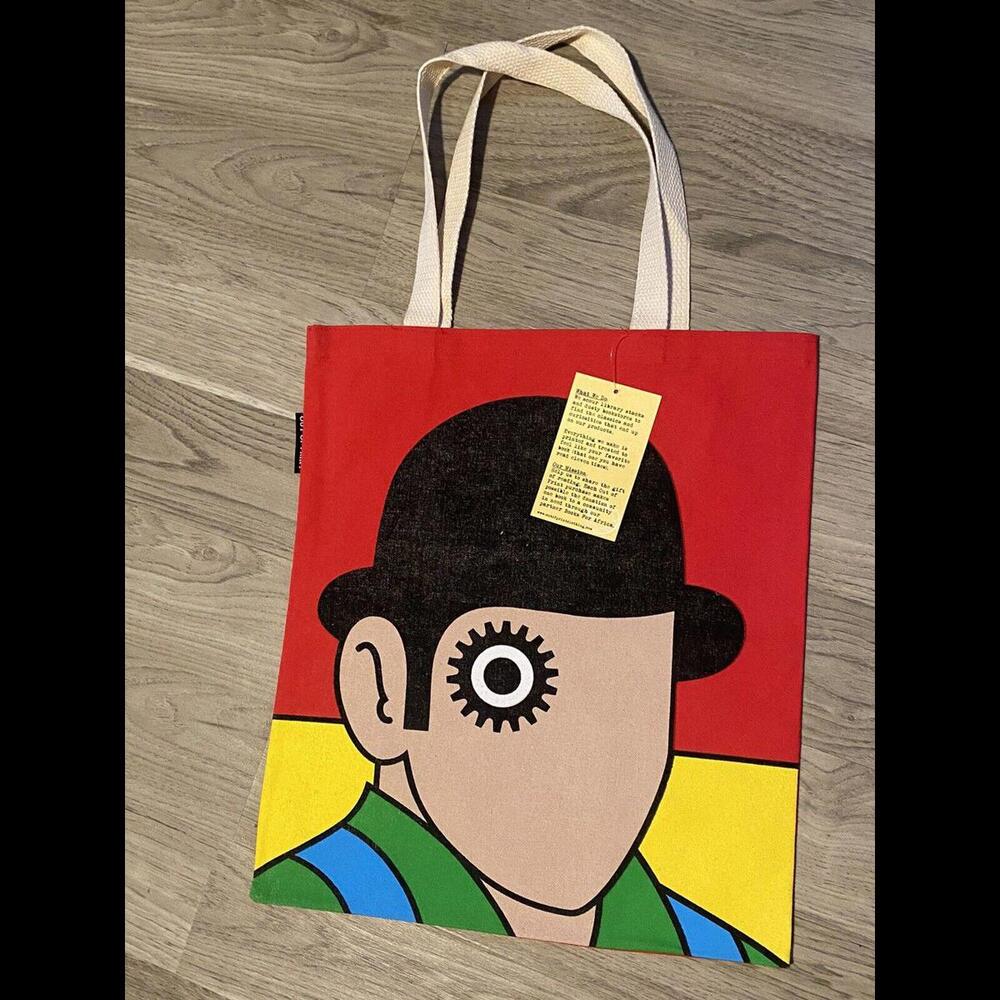 A Clockwork Orange Tote Bag OOP Out Of Print Anthony Burgess NEW WITH TAGS